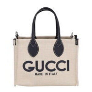 Gucci Printed Tote Bag White